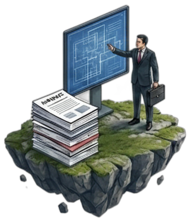 The Management Consultant illustration